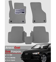 AUDİ A3 SEDAN (2013-2020) Uyumlu EVA Paspas Tam Set–Araca Özel,Su Geçirmez,Kolay Montaj