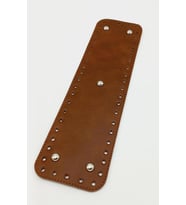 Angel Çanta Aksesuar Suni Deri Taba Renk 35X10 cm Dikdörtgen Çanta Tabanı (Gümüş Aparatlı)