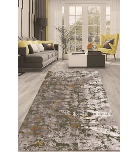Dijital Kaymaz Taban Yıkanabilir Modern Renkli Salon Halısı Mutfak Halısı Yolluk ND-HT-1332 (Çok Renkli)