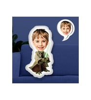 Kişiye Özel Fotoğraflı Bilge Yoda Yastık 115244 30 cm