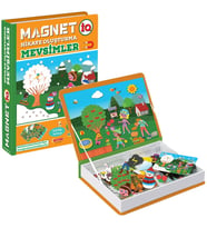 1505 DıyToy, Magnet Hikaye Oluşturma - Mevsimler / +3 yaş