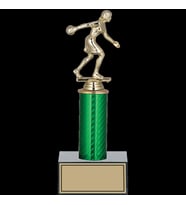 ODAK KUPA - Figürlü Kupalar - Bowling Kadın Figürlü Kupalar FG-006 B - 27 cm