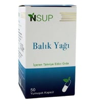 Nsup Omega 3 Balık Yağı 1000 mg 50 Softgel