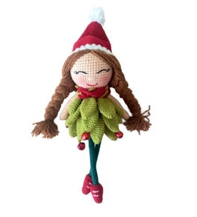 Yılbaşı Özel Bebeği Amigurumi Organik Oyuncak