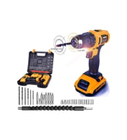 Technology 58v8ah E-777 Seri Darbeli Metal Şanzuman Şarjlı Çift Akülü Matka