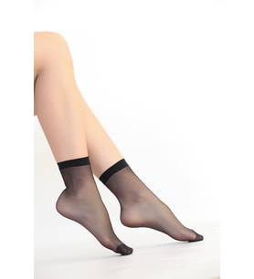 LADY FİT 15 DEN SOKET ÇORAP (Siyah)