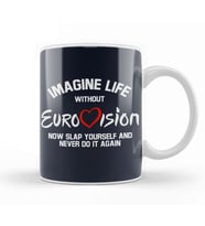Imagine Life Without Dad Kupa Bardak Porselen