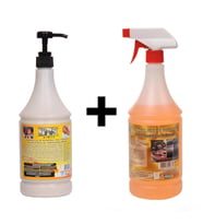 Dtx Kimya Kumlu El Temizleme Kremi ( Sabunu ) 1 kg & Susuz Motor Temizleyici Konsantre (1/5) 1 Litre