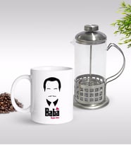 BK Gift Kişiye Özel Baba Godfather Tasarımlı Kupa & French Press Seti-12 (Model 1)