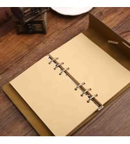 Pusula Temalı Deri Defter – Bağcıklı Nostaljik Retro Vintage Tasarım, Spiralli Denizci Konseptli Eskitme Sayfalı Çizgisiz Günlük Anı Hatıra Ajanda  Premium Hediyelik Seri