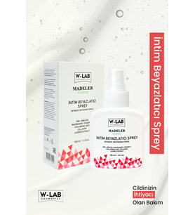 W-Lab Cosmetics İntim Beyazlatıcı Sprey 100 ML