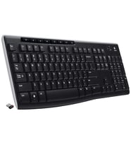 LOGITECH K270 KABLOSUZ USB SİYAH Q KLAVYE