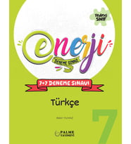PALME YAYINEVİ 7. SINIF ENERJİ TÜRKÇE 7+7 DENEME SINAVI