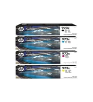 HP 973X 4'lü Takım C/m/y/bk Hp Pagewide Pro 452DW / 477DW Mfp Kartuş