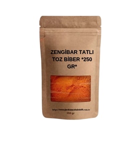 ZENGİBAR TATLI TOZ BİBER *250 GR*