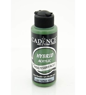 Cadence Hybrid Multisurface Akrilik Boya 120 ml. H-051 YAPRAK YEŞİLİ 