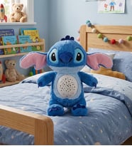 Mavi Stitch Yıldızlı Rüyalar Uyku Arkadaşı Işıklı ve Müzikli