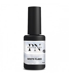 White Flake Top - 8 ml Glossy Top Coat