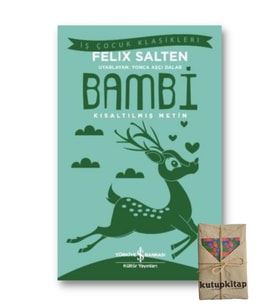 Kutupkitap Bambi Çocuklar için Öyküler Kısaltılmış Metin Okul Çağı 6-10 Yaş