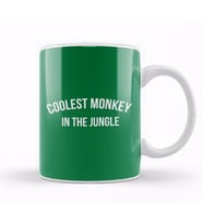 Coolest Monkey In The Jungle Kupa Bardak Porselen