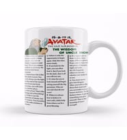 The Last Movie Airbender The Wisdom Of Uncle iroh Avatar Cartoon Funny Meme Kupa Bardak Porselen