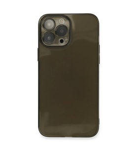 Apple iPhone 13 Pro Max Kılıf Fly Lens Silikon - Siyah