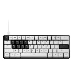 Pulsar PCMK 3 HE 60 ANSI Beyaz TKL %60 Gateron x Pulsar Manyetik Switch Hall Effect RGB Hotswap Mekanik Gaming Klavye (PCMK3HE601W)