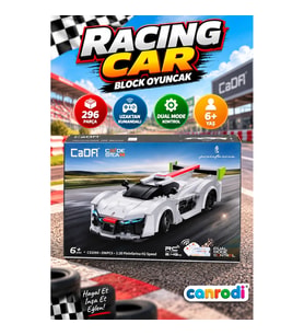C51090W CADA PİNİNFARİNA-H2 SPEED 296 PARÇA BLOCK OYUNCAK