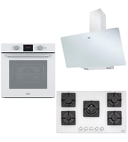 Franke Beyaz Ankastre Set( FPJ 915 V WH A -FSL 86 H WH-FHNS 905 4G TC WH C)