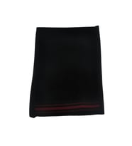 Siyah Krep Banyo Hamam Kesesi Peeling Eldiveni 17x27 cm