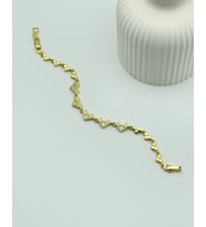 Xuping Ymz Gold Taşlı Kalp Bileklik - 25-ymzb82