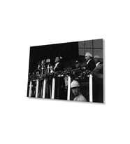 Atatürk Cam Tablo 4mm Dayanıklı Temperli Cam, Atatürk Glass Wall Art (Çok Renkli)