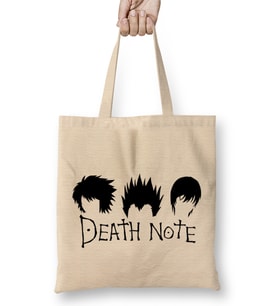 Death Note Death Head Bez Çanta Uzun Saplı