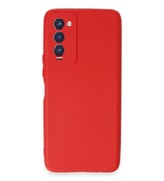 Camon 18 Kılıf First Silikon - Kırmızı