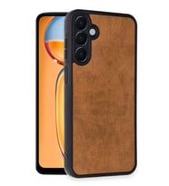 Samsung Galaxy A56 Kılıf Şık Görünümlü Deri Kapak RYC/Aras Deri (Taba)