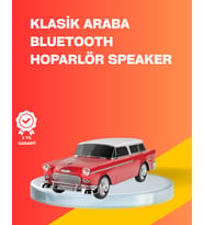 Taşınabilir Klasik Araç Tasarımlı Kablosuz Hoparlör - Lisinya