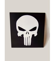 Mony Tasarım Punisher Süper Kahraman Ahşap Mdf Tablo