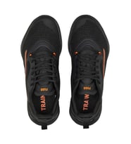 Puma 376151 Fuse 2.0 Siyah-Turuncu Erkek Spor Ayakkabı (Siyah - Turuncu)