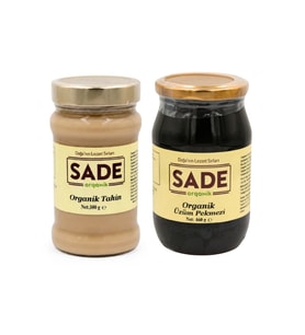 SADE ORGANİK TAHİN & ÜZÜM PEKMEZİ PAKETİ