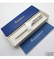 Waterman Allure Deluxe Beyaz Tükenmez Kalem  İsme Özel Kalem  Hediyelik Kalem