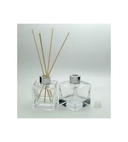 BOŞ PARFÜM ŞİŞESİ 110 ML (3 ADET) KARE BAMBU BOŞ ŞİŞE