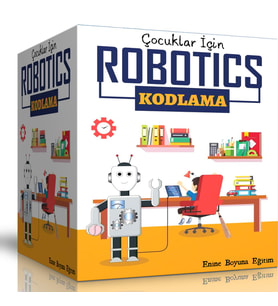 Çocuklara Robotik KODLAMA Eğitim Seti (4 Süper Kitap)