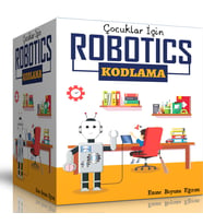 Çocuklara Robotik KODLAMA Eğitim Seti (4 Süper Kitap)