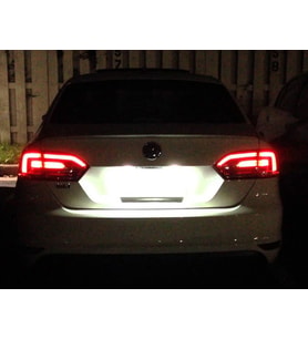 Volkswagen Jetta MK6 Plaka Aydınlatma Seti Led Ampul Beyaz FEMEX T10