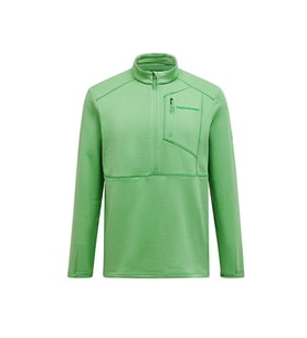 Peak Performance M TRAIL POLARTEC HALF ZIP Erkek Outdoor Çeyrek Fermuarlı Polar Üst G79813050T Yeşil
