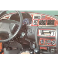 Meriç® Ford Ranger Ön Torpido Kaplama Maun 12 Parça 1999-2006 (Maun)