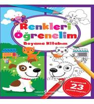 Renkleri Öğrenelim Boyama Kitabım