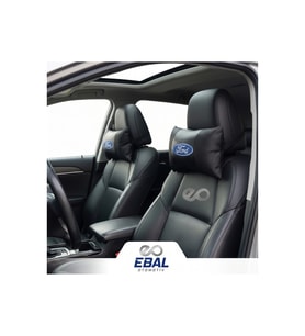 Ford Logolu Oto Koltuk Boyun Yastığı 2 Parça Tüm Modeller İçin Uygundur
