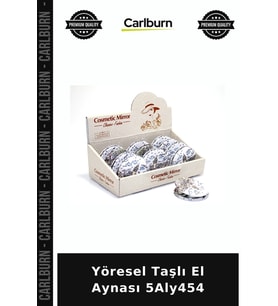 Özel Üretim Ayna Hediye Yöresel Taşlı El Aynası 5Aly454