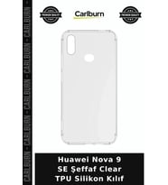 Huawei Nova 9 SE Şeffaf Clear TPU Silikon Kılıf Cep Telefonu Mobil Koruma
